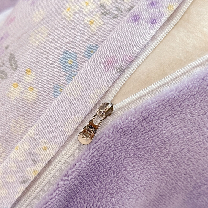 91家纺网 家纺一手货源 找家纺 壹号库家纺 2025新款皱皱纱舒暖绒四件套 丽莎