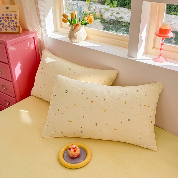 91家纺网 家纺一手货源 找家纺 壹号库家纺 2025新款皱皱纱舒暖绒四件套 芝士奶酪