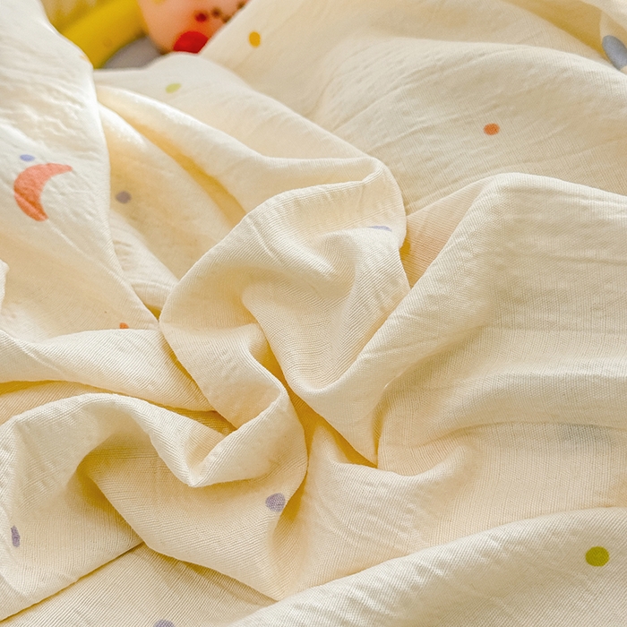 91家纺网 家纺一手货源 找家纺 壹号库家纺 2025新款皱皱纱舒暖绒四件套 芝士奶酪