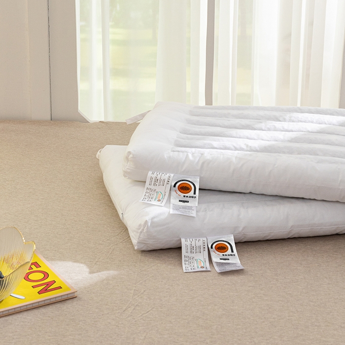 91家纺网 家纺一手货源 找家纺 （总）姝辰 2023新款全棉A类草本决明子低平枕矮枕超低柔软枕