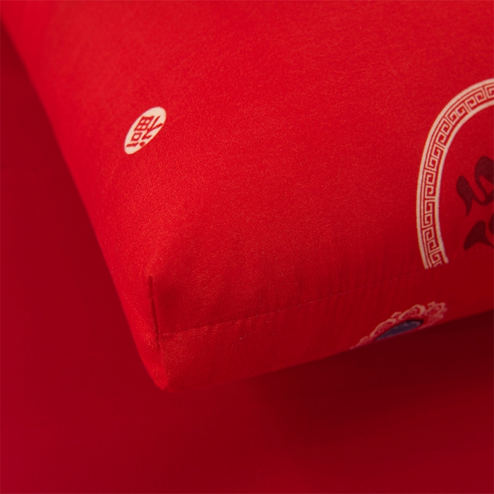 91家纺网 家纺一手货源 找家纺 （总）圣靓 2025新款福字护颈枕立体枕 枕头枕芯