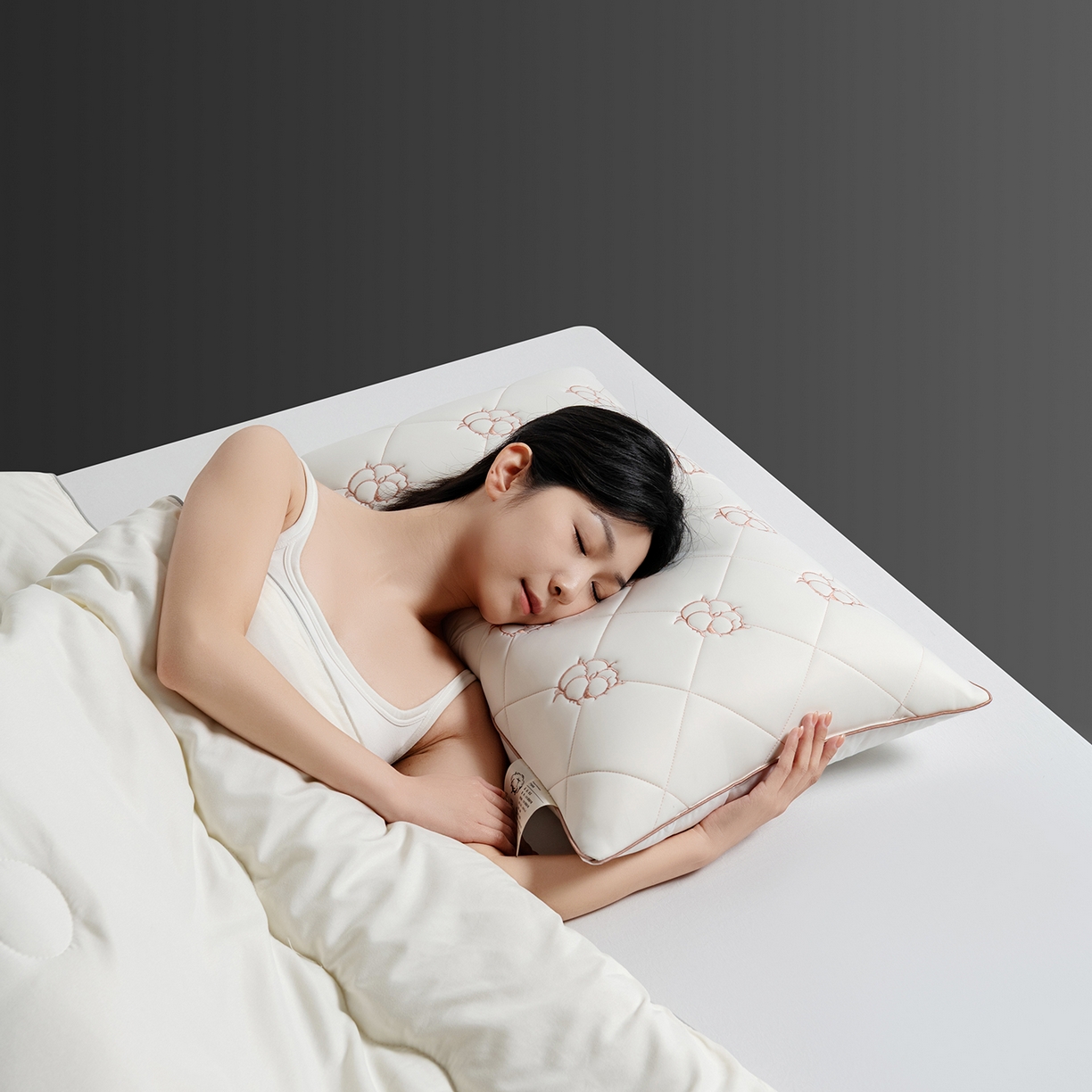 91家纺网 家纺一手货源 找家纺 （总）小米枕芯 2025新款棉花刺绣枕枕头枕芯