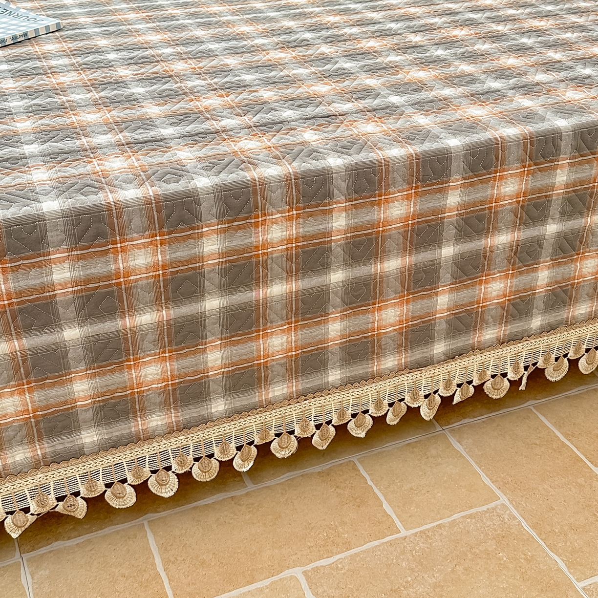 91家纺网 家纺一手货源 找家纺 手艺人家纺 2025新款全棉夹棉绗缝印花床盖炕盖系列 SX02