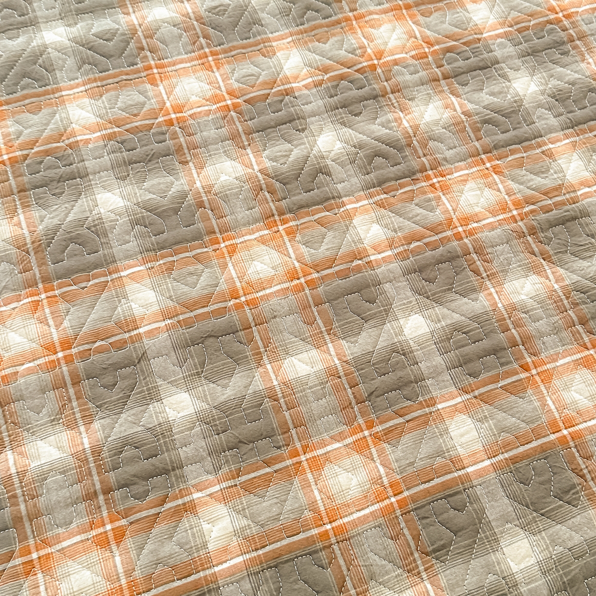 91家纺网 家纺一手货源 找家纺 手艺人家纺 2025新款全棉夹棉绗缝印花床盖炕盖系列 SX02