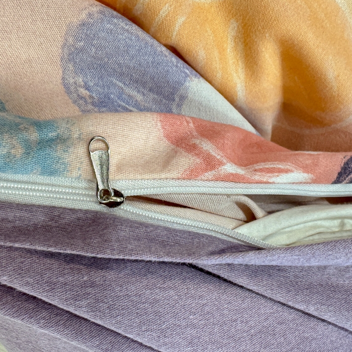 91家纺网 家纺一手货源 找家纺 丝芙妮家居（原乐视家纺） 2025新款全棉磨毛多规格单被套 花晓