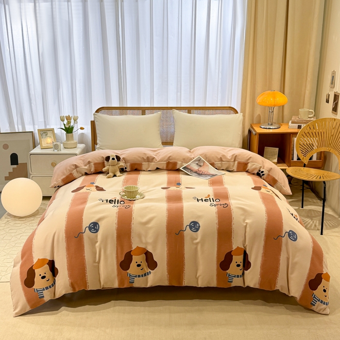 丝芙妮家居（原乐视家纺） 2025新款全棉磨毛多规格单被套 罗宾