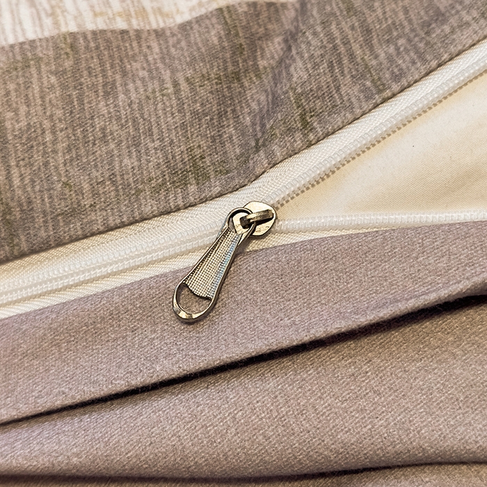 91家纺网 家纺一手货源 找家纺 丝芙妮家居（原乐视家纺） 2025新款全棉磨毛多规格单被套 云漫-灰