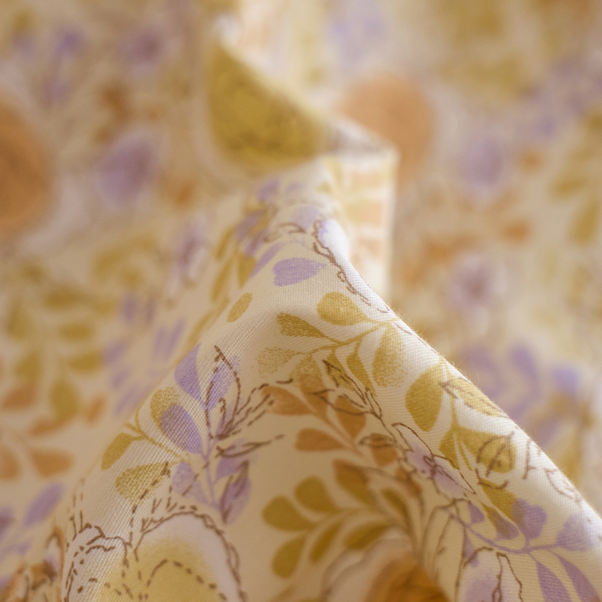 91家纺网 家纺一手货源 找家纺 梵克保罗 2026春夏新品全棉纯棉13372法式双层花边系列四件套 恋爱未满