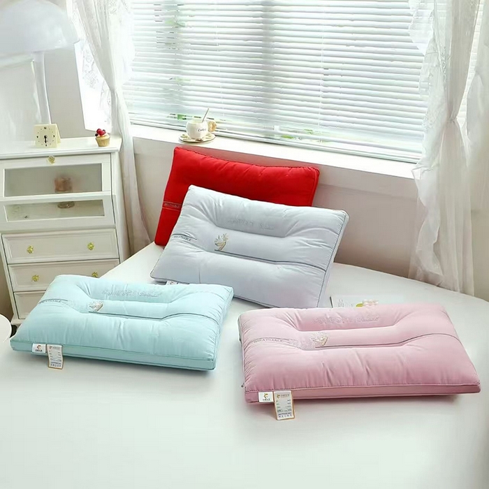 91家纺网 家纺一手货源 找家纺 （总）木子晗 2025新款云柔释压亲肤大豆护颈枕枕芯