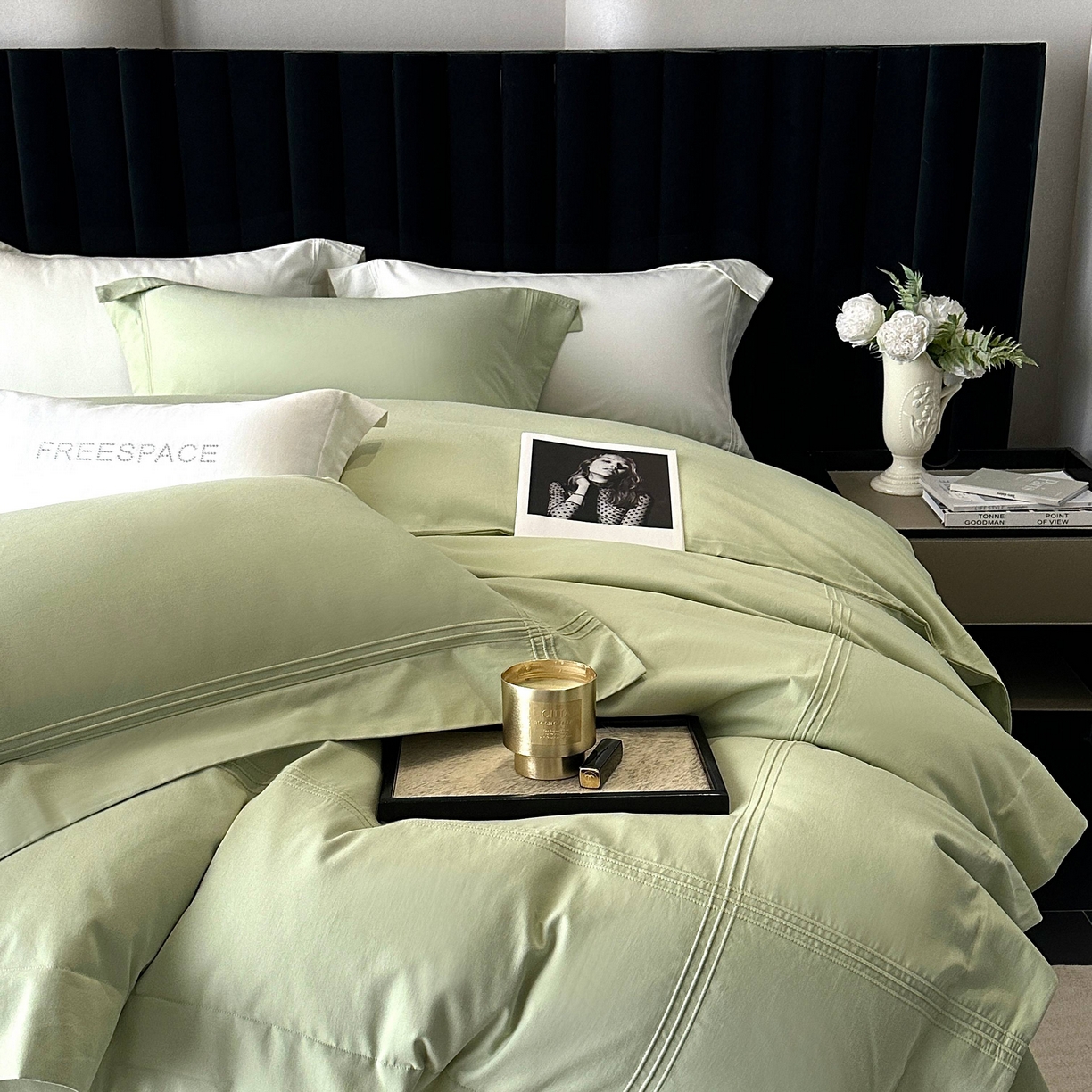 91家纺网 家纺一手货源 找家纺 （总）时亿家居 2025秋冬新款简约100支长绒棉全棉纯棉磨毛四件套-波士顿