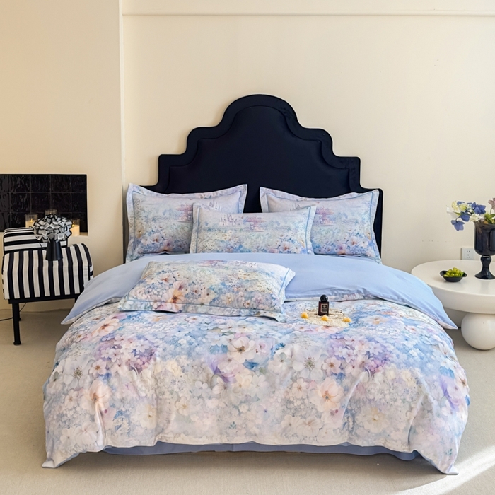 91家纺网 家纺一手货源 找家纺 （总）喜四方 2025新款加厚全棉大版印花四件套