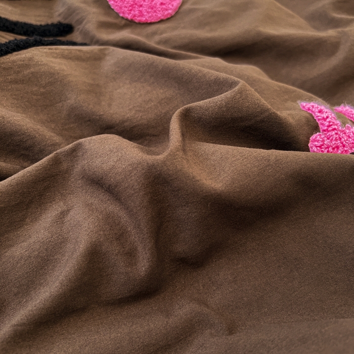 91家纺网 家纺一手货源 找家纺 （总）优色良品家纺 2025新款110克高克重卡通水洗棉皱皱双层纱四件套