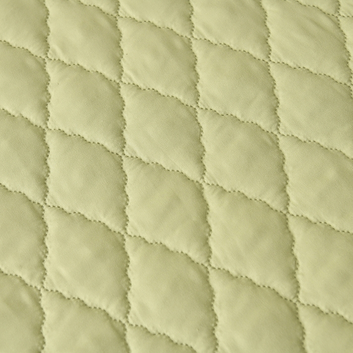 91家纺网 家纺一手货源 找家纺 禧合 2025新品外贸跨境电商亚马逊速卖通亲肤磨毛防水夹棉单床笠欧美尺寸多多跨境平台TEMU SHEIN 牛油果绿