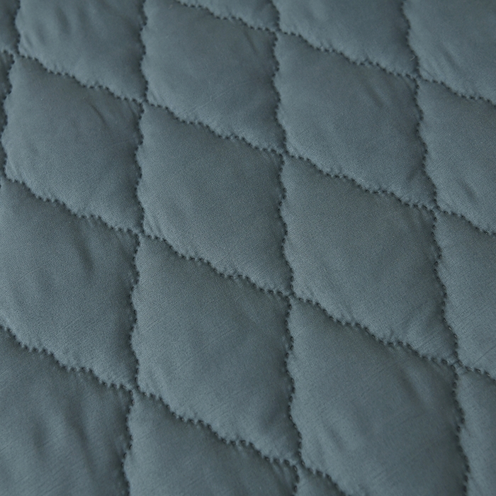 91家纺网 家纺一手货源 找家纺 禧合 2025新品外贸跨境电商亚马逊速卖通亲肤磨毛防水夹棉单床笠欧美尺寸多多跨境平台TEMU SHEIN 深湖绿