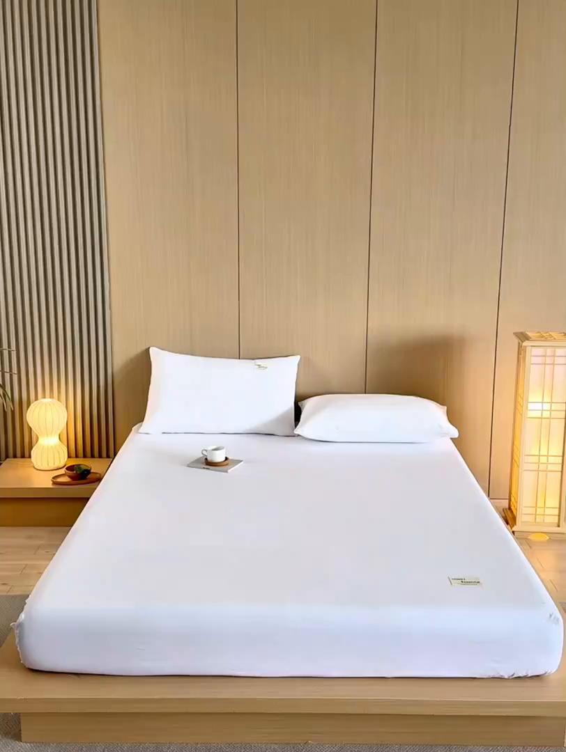 91家纺网 家纺一手货源 找家纺 （总）禧合 2025新品外贸跨境电商亚马逊速卖通40支全棉纯棉单床笠欧美尺寸多多跨境平台TEMU SHEIN