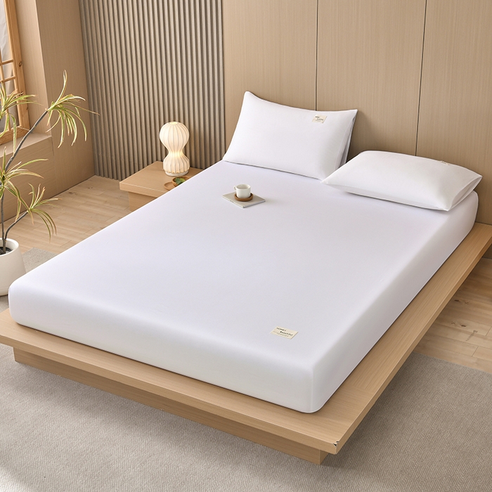 91家纺网 家纺一手货源 找家纺 （总）禧合 2025新品外贸跨境电商亚马逊速卖通40支全棉纯棉单床笠欧美尺寸多多跨境平台TEMU SHEIN