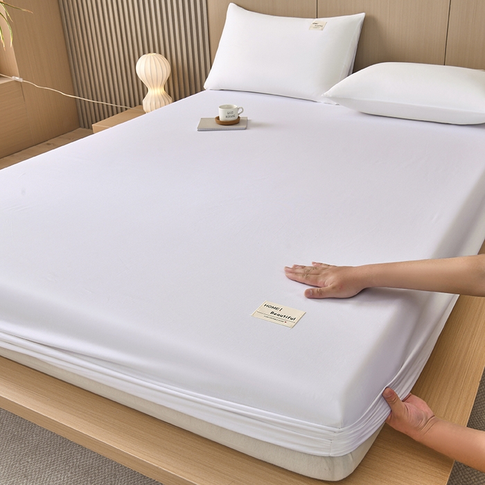 91家纺网 家纺一手货源 找家纺 （总）禧合 2025新品外贸跨境电商亚马逊速卖通40支全棉纯棉单床笠欧美尺寸多多跨境平台TEMU SHEIN