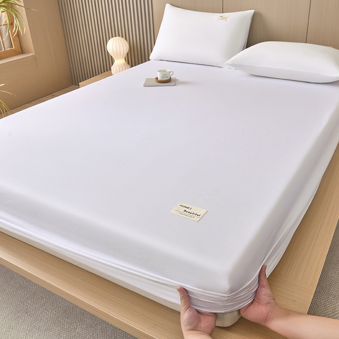 91家纺网 家纺一手货源 找家纺 （总）禧合 2025新品外贸跨境电商亚马逊速卖通40支全棉纯棉单床笠欧美尺寸多多跨境平台TEMU SHEIN