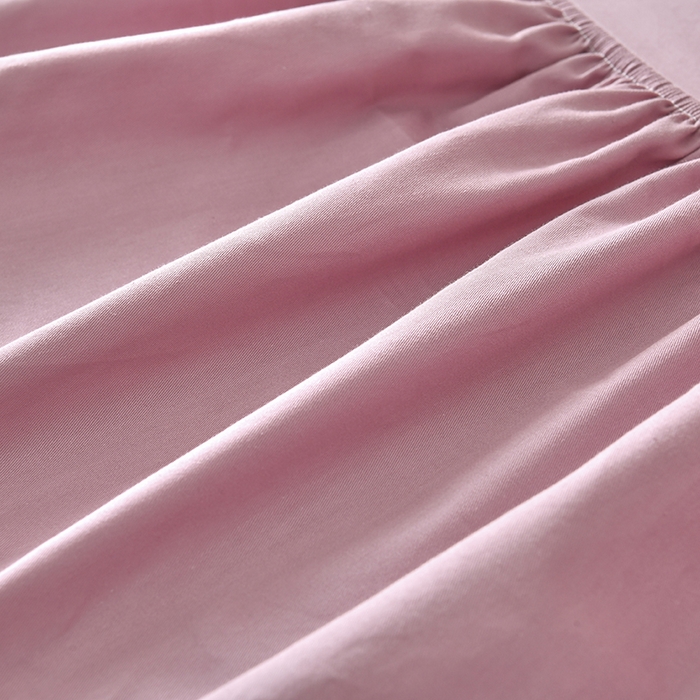 91家纺网 家纺一手货源 找家纺 禧合 2025新品外贸跨境电商亚马逊速卖通40支全棉纯棉单床笠欧美尺寸多多跨境平台TEMU SHEIN 豆沙