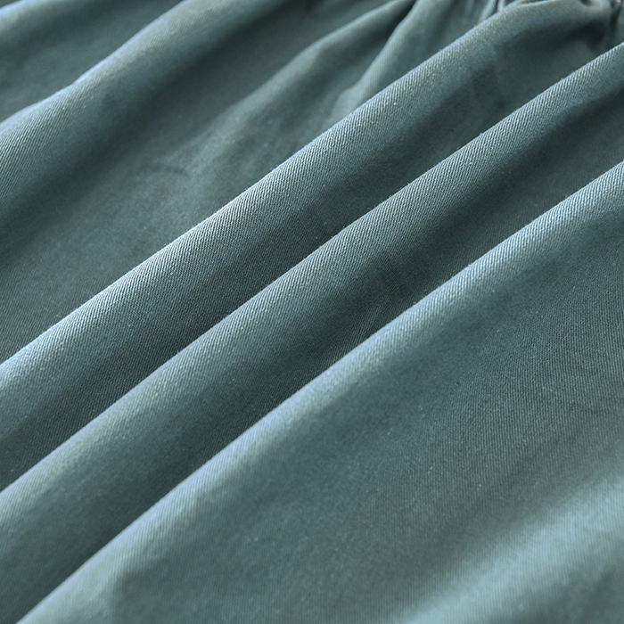 91家纺网 家纺一手货源 找家纺 禧合 2025新品外贸跨境电商亚马逊速卖通40支全棉纯棉单床笠欧美尺寸多多跨境平台TEMU SHEIN 墨绿