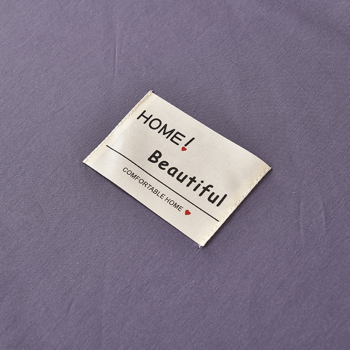 91家纺网 家纺一手货源 找家纺 禧合 2025新品外贸跨境电商亚马逊速卖通40支全棉纯棉单床笠欧美尺寸多多跨境平台TEMU SHEIN 紫色