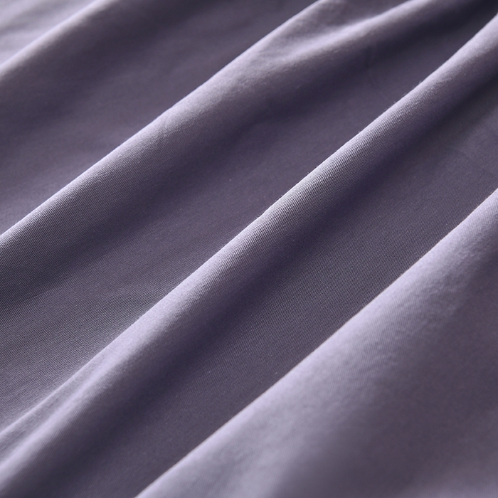 91家纺网 家纺一手货源 找家纺 禧合 2025新品外贸跨境电商亚马逊速卖通40支全棉纯棉单床笠欧美尺寸多多跨境平台TEMU SHEIN 紫色