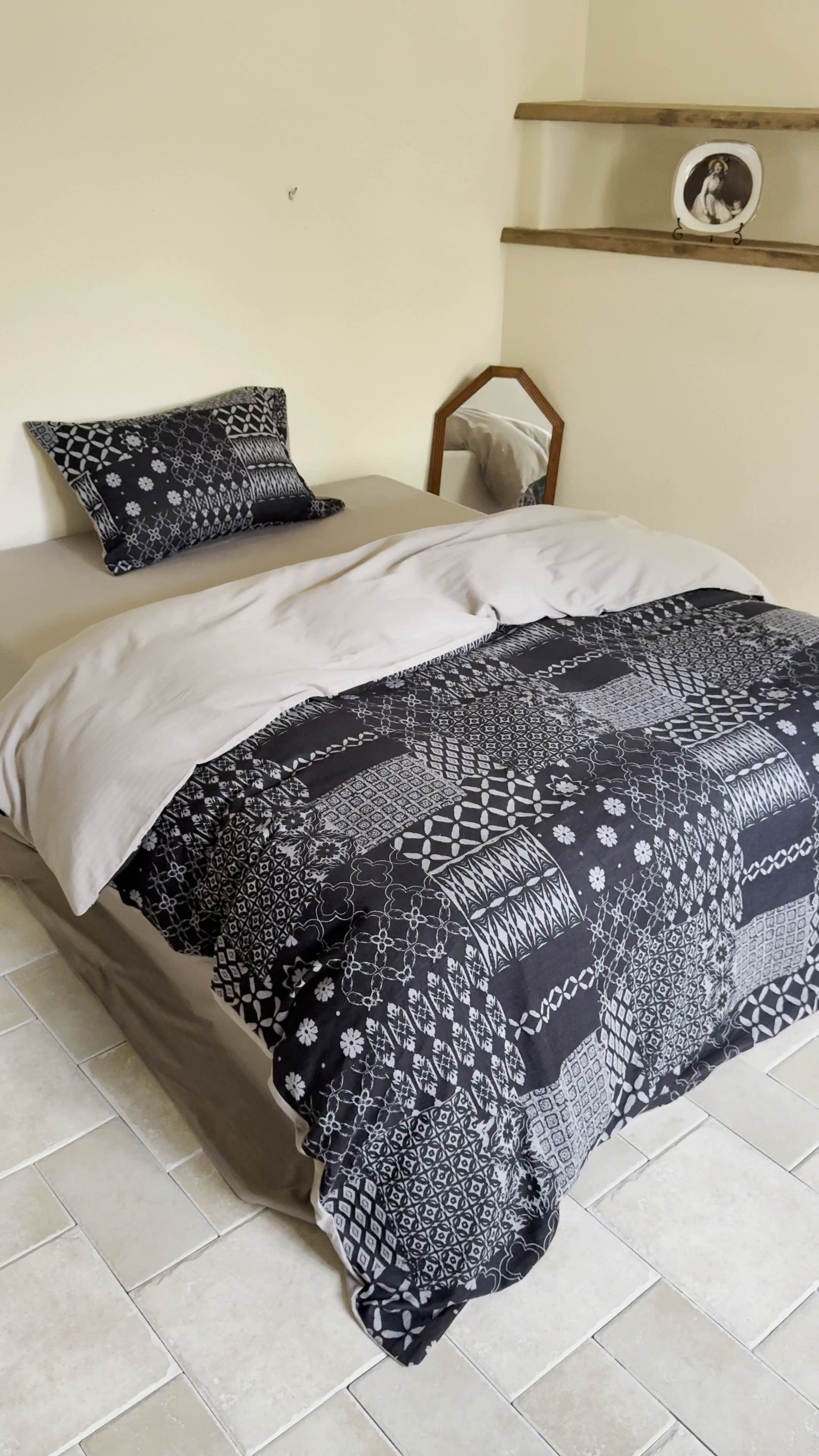 91家纺网 家纺一手货源 找家纺 （总）山舍家居 2025新款全棉色织提花磨毛四件套-霍德华庄园（提供买家秀）