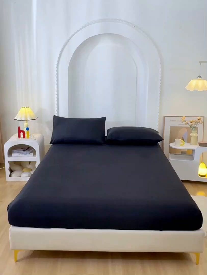 91家纺网 家纺一手货源 找家纺 禧合 2025新品外贸跨境电商亚马逊速卖通亲肤化纤磨毛单床笠欧美尺寸多多跨境平台TEMU SHEIN 孔雀兰