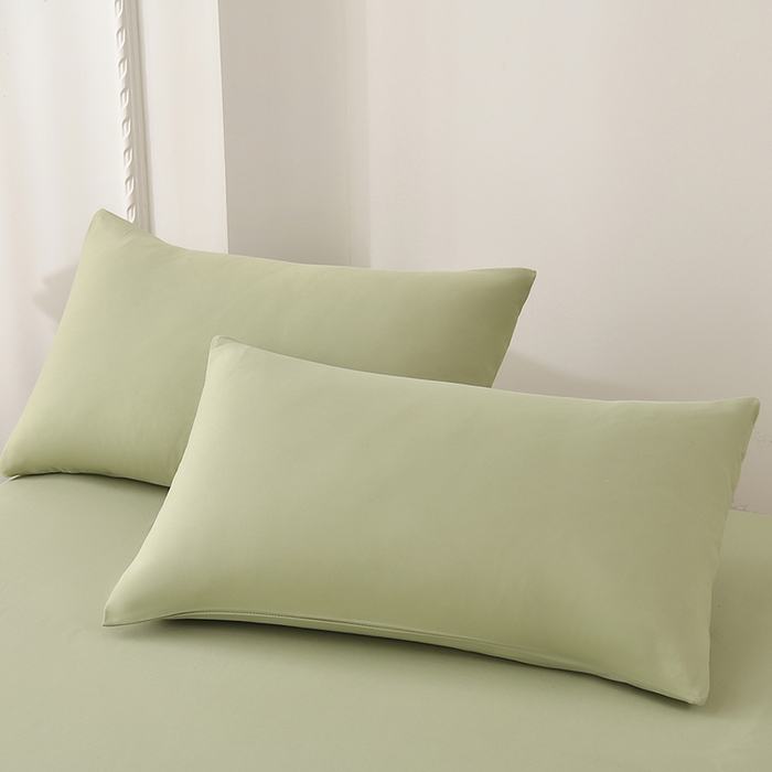 91家纺网 家纺一手货源 找家纺 禧合 2025新品外贸跨境电商亚马逊速卖通亲肤化纤磨毛单床笠欧美尺寸多多跨境平台TEMU SHEIN 牛油果绿