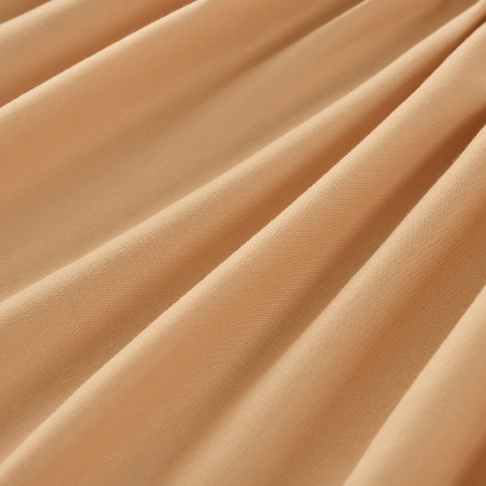 91家纺网 家纺一手货源 找家纺 禧合 2025新品外贸跨境电商亚马逊速卖通亲肤化纤磨毛单床笠欧美尺寸多多跨境平台TEMU SHEIN 暖阳橙