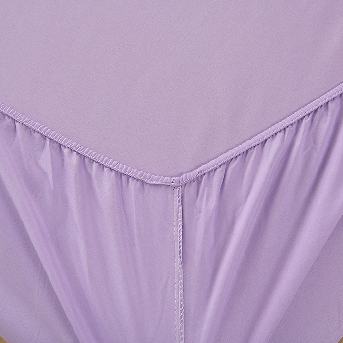 91家纺网 家纺一手货源 找家纺 禧合 2025新品外贸跨境电商亚马逊速卖通亲肤化纤磨毛单床笠欧美尺寸多多跨境平台TEMU SHEIN 鸢尾紫