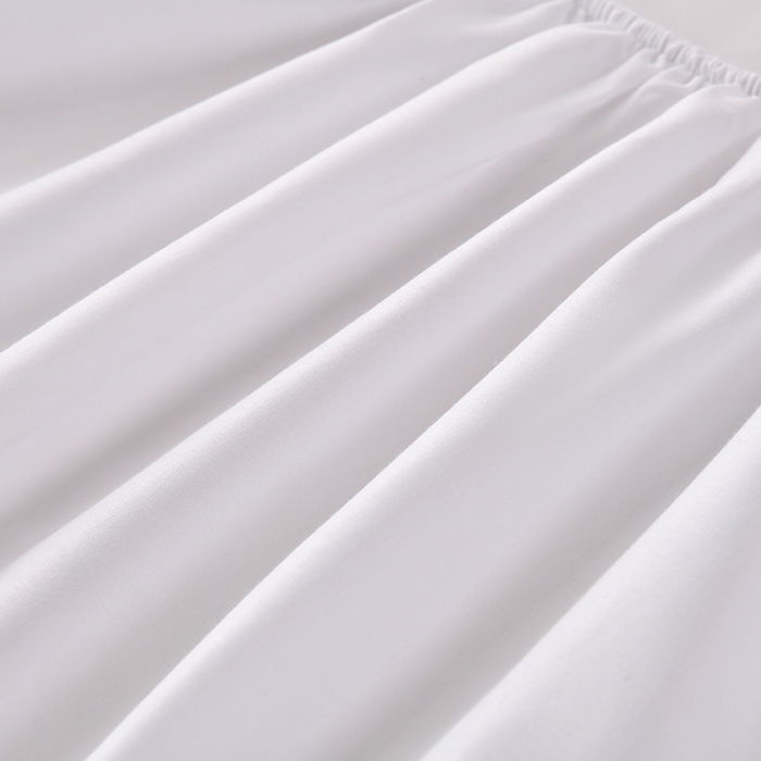 91家纺网 家纺一手货源 找家纺 禧合 2025新品外贸跨境电商亚马逊速卖通亲肤化纤磨毛单床笠欧美尺寸多多跨境平台TEMU SHEIN 云朵白