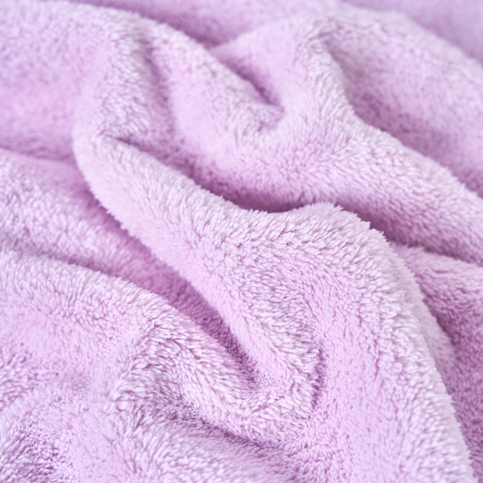 91家纺网 家纺一手货源 找家纺 棠薇家纺 2025新款强吸水超细纤维毛巾面巾擦手巾速干毛巾赠品毛巾 毛巾布标-紫 74x34cm/条