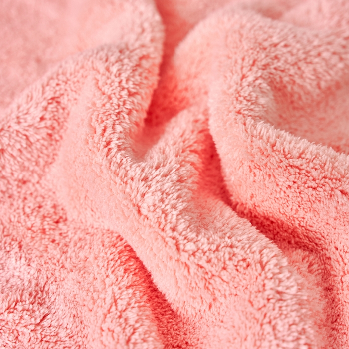 91家纺网 家纺一手货源 找家纺 棠薇家纺 2025新款强吸水超细纤维毛巾面巾擦手巾速干毛巾赠品毛巾 毛巾布标-粉 74x34cm/条