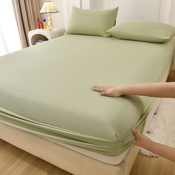 91家纺网 家纺一手货源 找家纺 （总）禧合 2025新品外贸跨境电商亚马逊速卖通亲肤化纤磨毛单床笠欧美尺寸多多跨境平台TEMU SHEIN