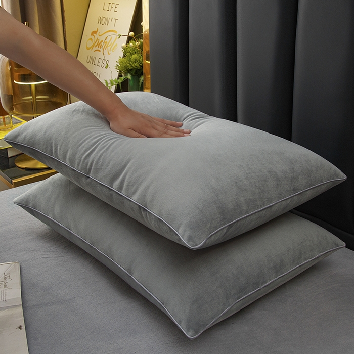 91家纺网 家纺一手货源 找家纺 （总）织布人 2025新款枕芯秋冬季宝宝绒枕芯成人家用护颈助眠枕头学生宿舍枕芯