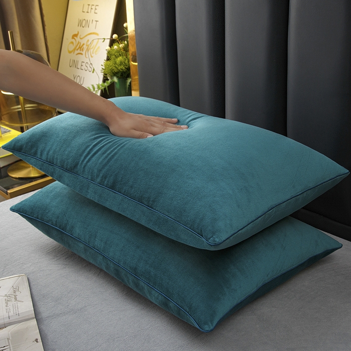 91家纺网 家纺一手货源 找家纺 （总）织布人 2025新款枕芯秋冬季宝宝绒枕芯成人家用护颈助眠枕头学生宿舍枕芯