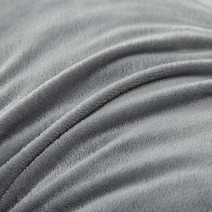 91家纺网 家纺一手货源 找家纺 织布人 2025新款枕芯秋冬季宝宝绒枕芯成人家用护颈助眠枕头学生宿舍枕芯 宝宝绒舒颈枕-灰色