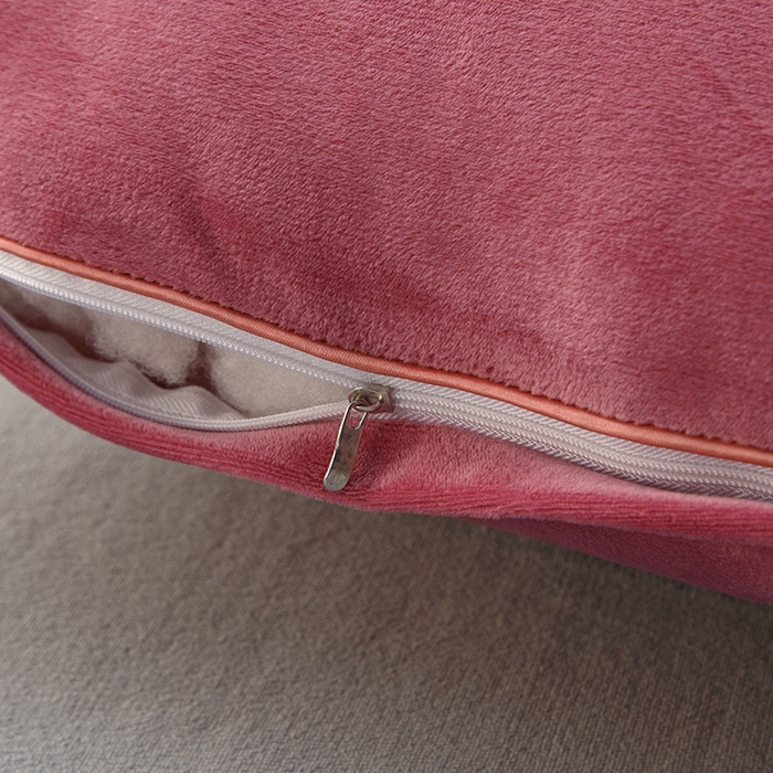 91家纺网 家纺一手货源 找家纺 织布人 2025新款枕芯秋冬季宝宝绒枕芯成人家用护颈助眠枕头学生宿舍枕芯 宝宝绒舒颈枕-豆沙