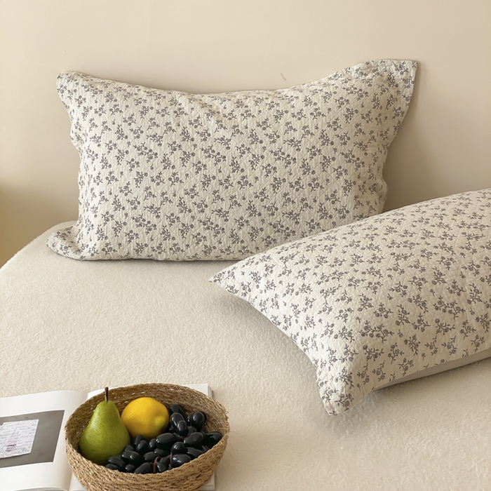 91家纺网 家纺一手货源 找家纺 （总）麻依 2025新款安心棉枕套四层纱布枕套