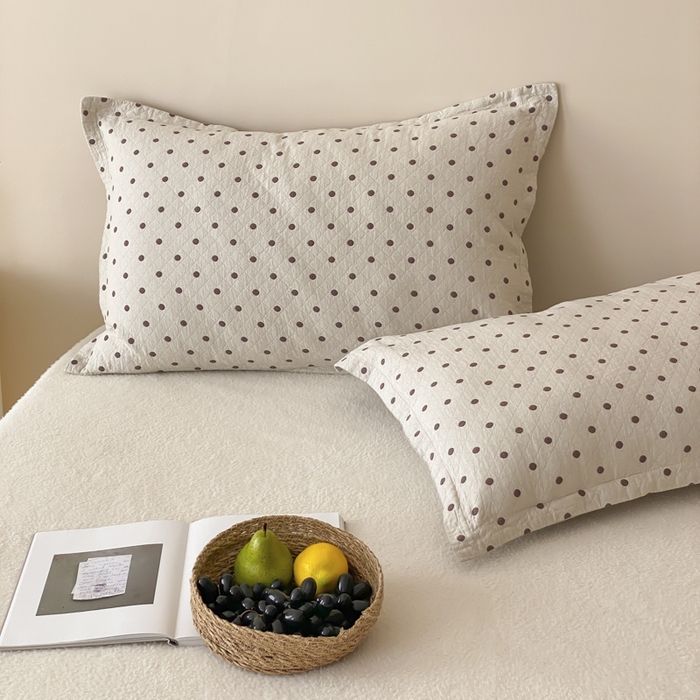 91家纺网 家纺一手货源 找家纺 （总）麻依 2025新款安心棉枕套四层纱布枕套