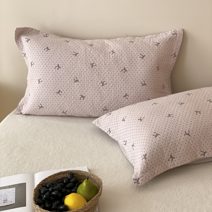 91家纺网 家纺一手货源 找家纺 （总）麻依 2025新款安心棉枕套四层纱布枕套