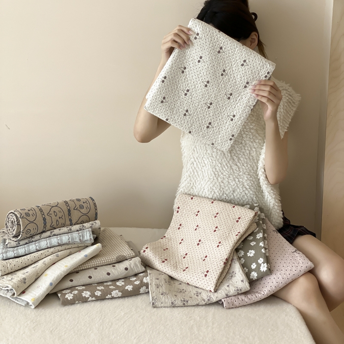 91家纺网 家纺一手货源 找家纺 麻依 2025新款安心棉枕套四层纱布枕套 组合图仅供展示不可下单