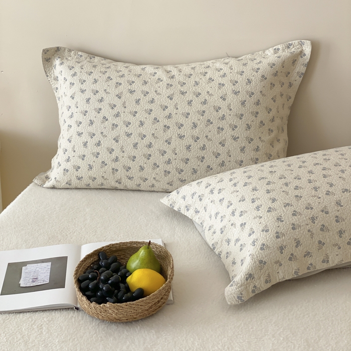 麻依 2025新款安心棉枕套四层纱布枕套 兰溪