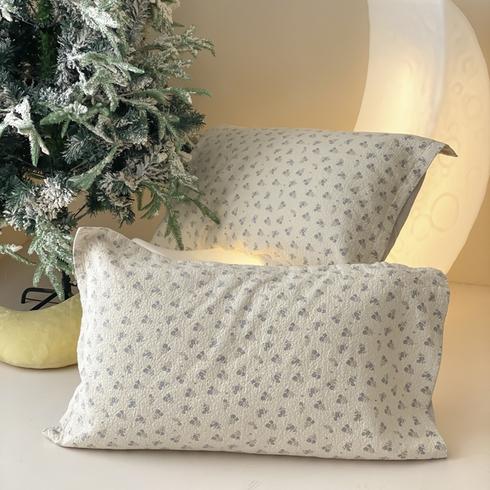 91家纺网 家纺一手货源 找家纺 麻依 2025新款安心棉枕套四层纱布枕套 兰溪