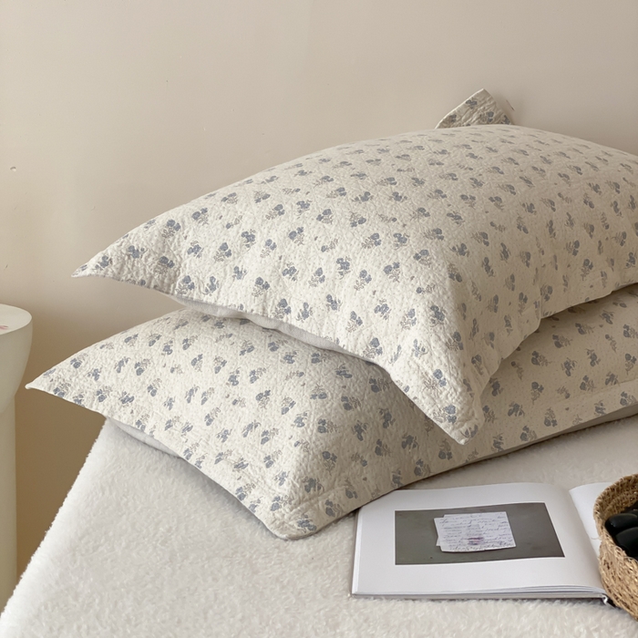 91家纺网 家纺一手货源 找家纺 麻依 2025新款安心棉枕套四层纱布枕套 兰溪