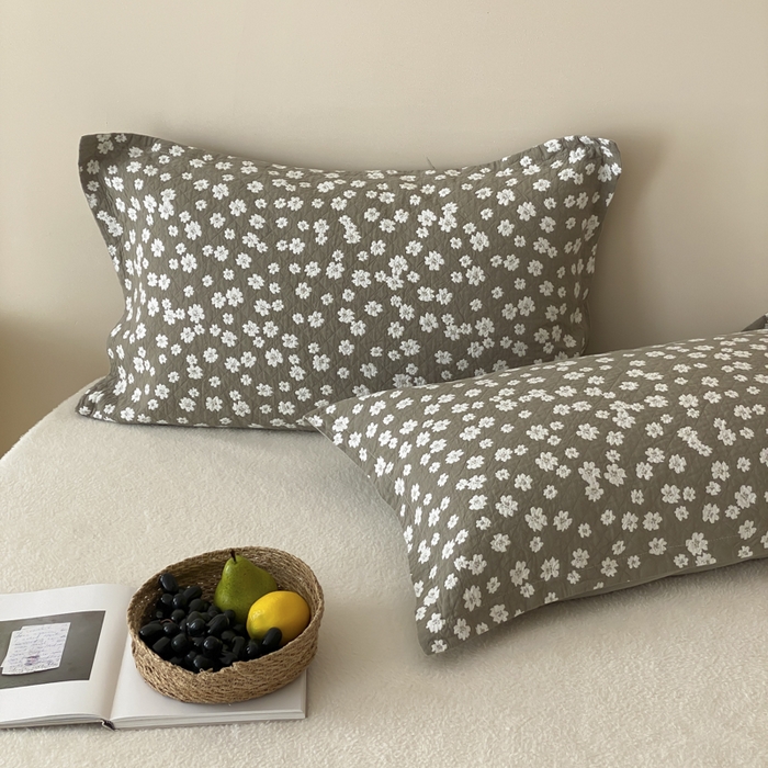 91家纺网 家纺一手货源 找家纺 （总）麻依 2025新款安心棉枕套四层纱布枕套