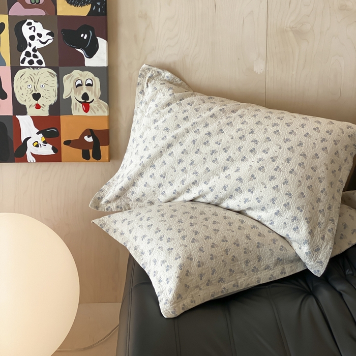 91家纺网 家纺一手货源 找家纺 麻依 2025新款安心棉枕套四层纱布枕套 兰溪