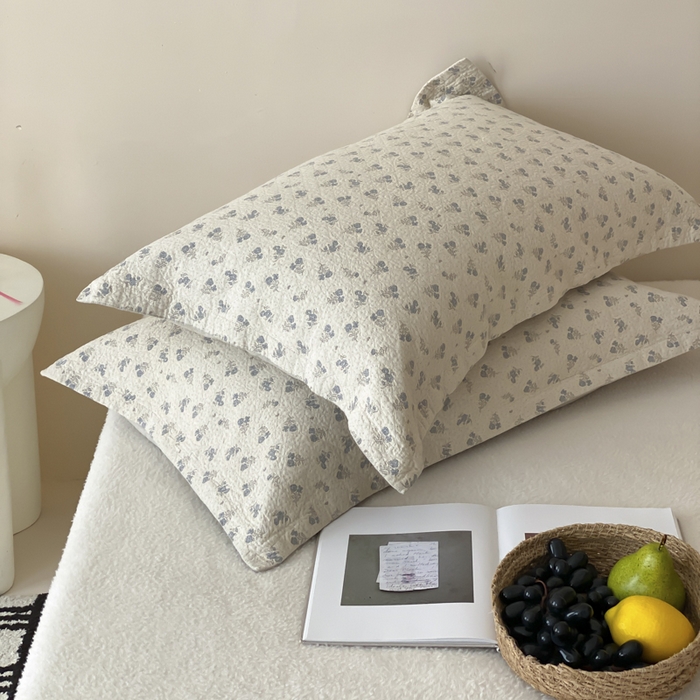 91家纺网 家纺一手货源 找家纺 麻依 2025新款安心棉枕套四层纱布枕套 兰溪