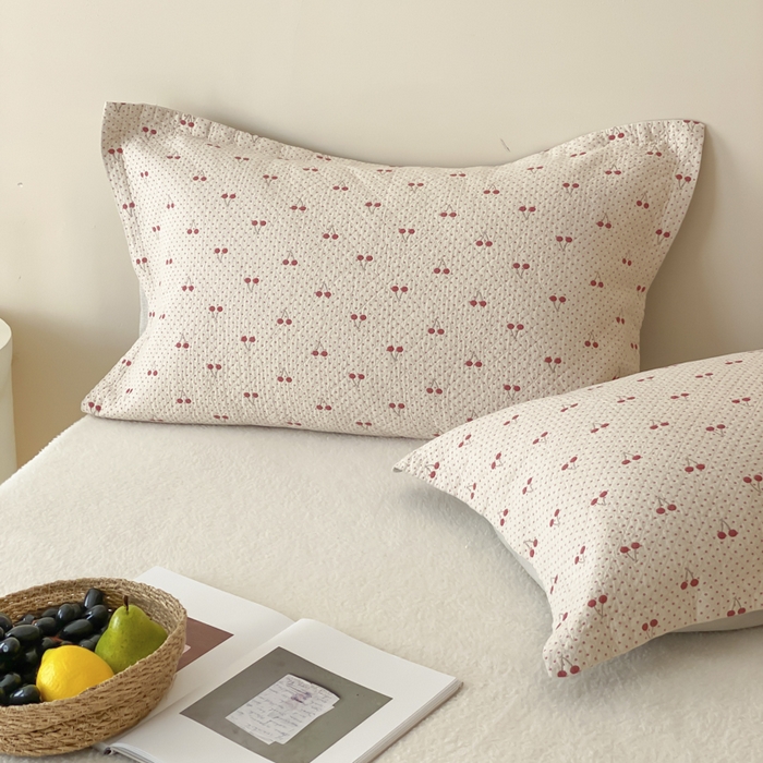 91家纺网 家纺一手货源 找家纺 （总）麻依 2025新款安心棉枕套四层纱布枕套